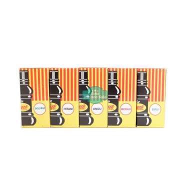 Tinta Cap Zenith 20ml Stempel Stamp Ink Cap Jempol Warna - 1 Buah Ungu