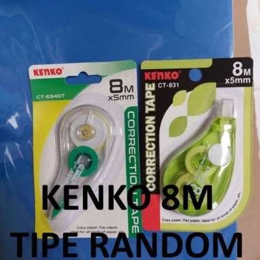 Tip Ex Kertas 8 Meter Kenko Correction Tipex Tape - 1 Buah