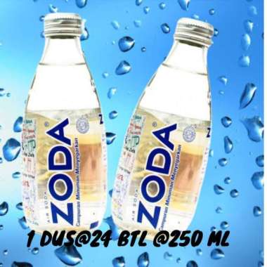 Zoda Bottle OWB Minuman Soda [250 mL/24 pcs]