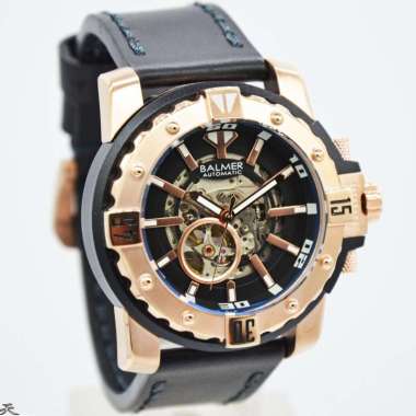 Balmer 7990 Jam Tangan Pria Original Garansi Resmi Black Rosegold