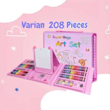 Goto Chromi Crayon Krayon Pensil Warna Set Kerayon Lengkap 150 208 Pcs 208 PCS