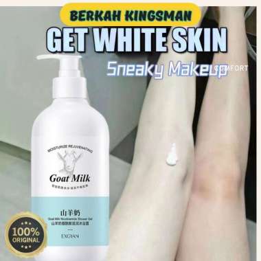 Sabun Susu Kambing Pemutih Badan Wajah Permanen Sabun Cair Exgyan Yurizumi Goat Milk EXGYAN
