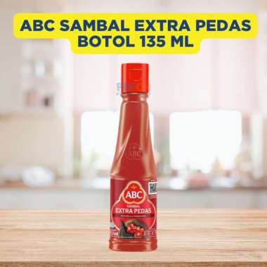 ABC Sambal Extra Pedas 135Ml 135ml Botol Pet
