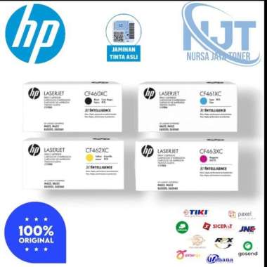 Toner HP Laserjet CF460XC CF461XC CF462XC CF463XC B C M Y ORIGINAL MAGENTA