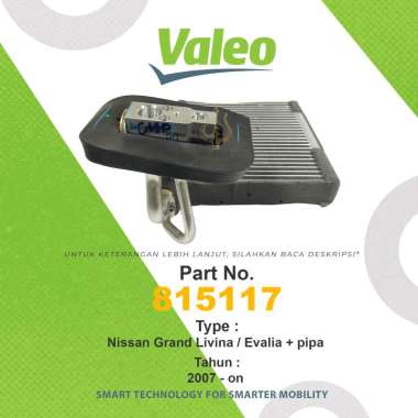 evaporator valeo nissan grand livina + ekspansi / coil grand livina