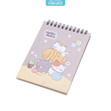 Haru miku A6 Memo Spiral Notebook 2452-4348 - Adinata / Buku Catatan / Memo