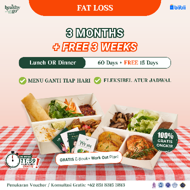 Fatloss (3 Months + Free 3 Weeks) - 75 DAYS Lunch OR Dinner