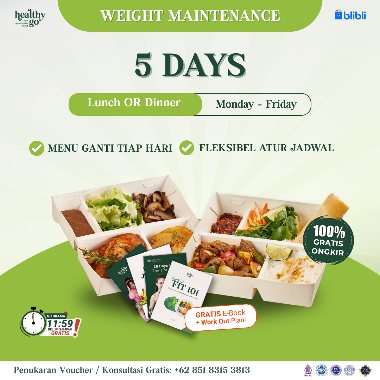 Weight Maintenance - 5 DAYS Lunch OR Dinner (Monday - Friday)