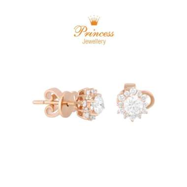 Anting Berlian GIA Sertifikat PER1050264 Princess Jewellery
