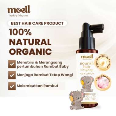 MOELL Physical Sunscreen SPF 50+++ | Moell Body Lotion 185gr | Moell Body wash Hair lotion