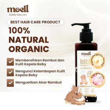 MOELL Physical Sunscreen SPF 50+++ | Moell Body Lotion 185gr | Moell Body wash Shampoo