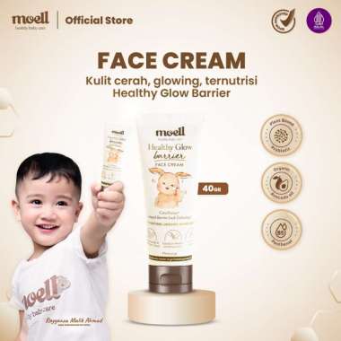 MOELL Physical Sunscreen SPF 50+++ | Moell Body Lotion 185gr | Moell Body wash Face cream