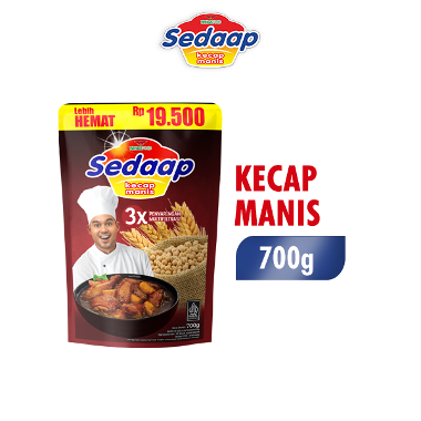 Sedaap Kecap Manis Kemasan Pouch [700 G]