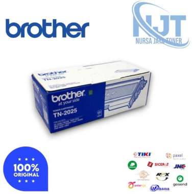 Brother TN-2025 Toner Catridge - Black Hitam