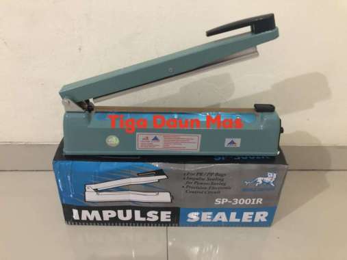 Hand Sealer / Impulse Sealer / Perekat plastik Double leopard 30cm IR