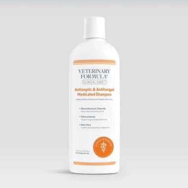 Veterinary Formula Shampo ANTISEPTIC & ANTIFUNGAL Medicated New Look 473ml