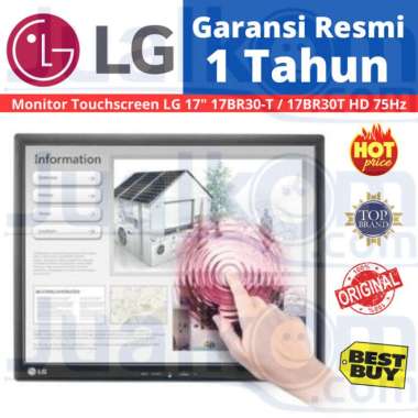 Monitor LG 17BR30T 17" Touchscreen Monitor Led LG 17BR30T Portable -