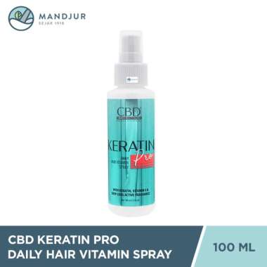 CBD Keratin Pro Daily Hair Vitamin Spray 100 mL - Keratin & Vitamin Perawatan Rambut