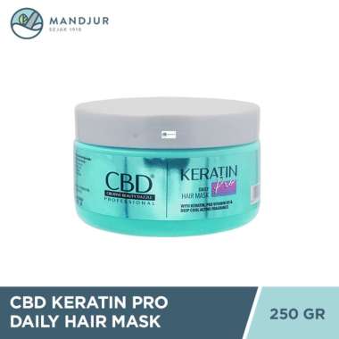 CBD Keratin Pro Daily Hair Mask 250 Gr - Masker Rambut Keratin