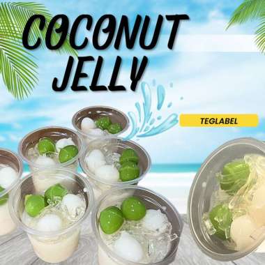 Coconut Jelly Dessert Es Kelapa Jelly