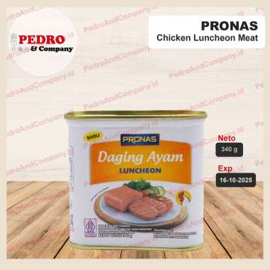 Pronas daging AYAM chicken Luncheon meat 340 gram kaleng