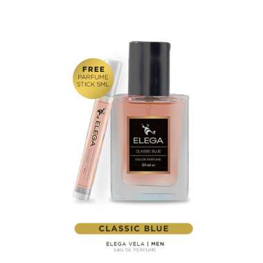 Elega Vela Eau De Parfume Parfum Minyak Wangi Pria EDP Tahan Lama CLASSIC BLUE