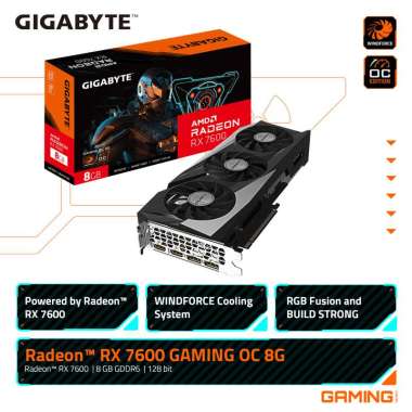 Gigabyte Radeon RX 7600 GAMING OC 8G