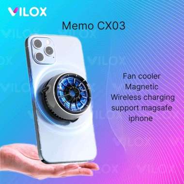memo cx03 fan cooler radiator magnet magsafe wireless charger iphone CX03