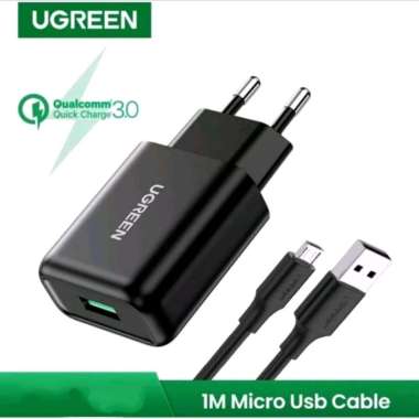 ugreen adapter cas fast qc charger 3.0 USB 18w kabel micro usb type c cas + micro usb