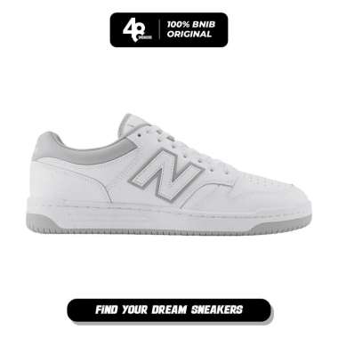 Sepatu Pria New Balance 480 'White Grey Matter' (BB480LGM) Original 45