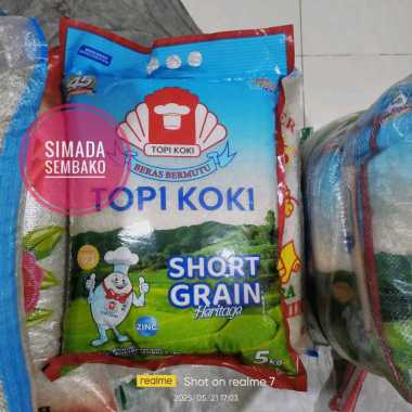 Beras Topi Koki Pandan Wangi 5kg / Topi Koki Pandan Wangi 5kg/ Beras Pandan Wangi Premium