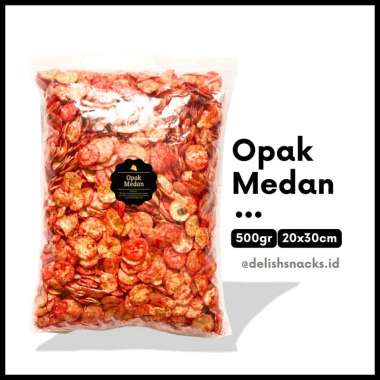 Aneka Snack 500 Gram / Cemilan / Camilan Grosir / Grosiran Kilo Kiloan Opak Merah