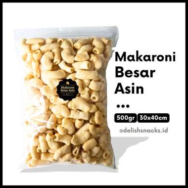 Aneka Snack 500 Gram / Cemilan / Camilan Grosir / Grosiran Kilo Kiloan Makaroni Besar Asin