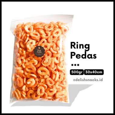 Aneka Snack 500 Gram / Cemilan / Camilan Grosir / Grosiran Kilo Kiloan Ring Pedas