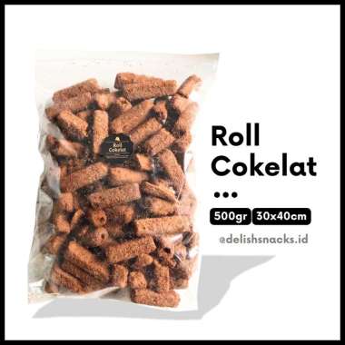 Aneka Snack 500 Gram / Cemilan / Camilan Grosir / Grosiran Kilo Kiloan Roll Cokelat