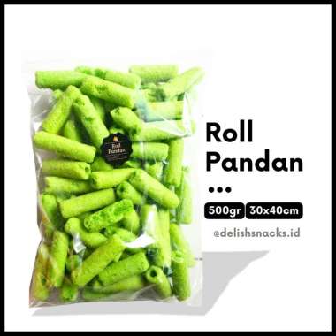 Aneka Snack 500 Gram / Cemilan / Camilan Grosir / Grosiran Kilo Kiloan Roll Pandan