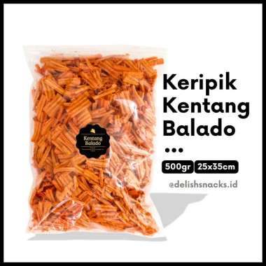 Aneka Snack 500 Gram / Cemilan / Camilan Grosir / Grosiran Kilo Kiloan Kentang Balado