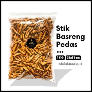 Delish Snacks / Aneka Snack Grosir Serba 1 KG / Cemilan Camilan Jajanan Jajan Kiloan Asin PedasĀ Guri