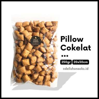 Delish Snacks / Pillow Cokelat (Grosir) 250gr 500gr 1 KG / Snack Cemilan Camilan Jajanan Jajan Kiloa
