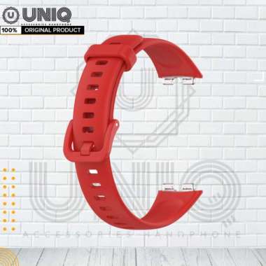 Strap Huawei Band 8 High Quality Tali Jam Smartwatch Huawei Band 8 Red