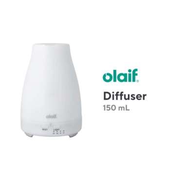 Olaif Essential Oil Diffuser (150 ml) - Aroma Diffuser / Aroma Terapi Diffuser / Aromatheraphy Pengh