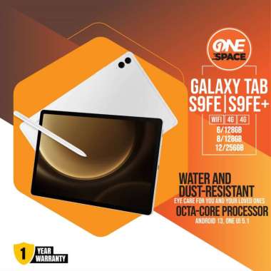 Samsung Galaxy Tablet Tab S9 Fe Plus Fe+ 5G Wifi RAM 6GB 8GB 12GB ROM 128GB 256GB S9Fe Android FE WI