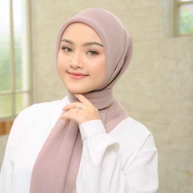 Lozy Hijab - Polly Cotton (Bella Square Premium) Soft Purple