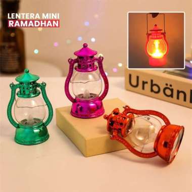 OEM SK-C1046 Lampu Lentera Ramadhan Dekorasi Minimalis Lampu LED / Lampu Tidur Lentera Lilin Hallowe