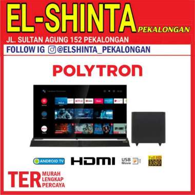 TV POLYTRON Smart Cinemax Soundbar TV 32 inch PLD 32BAG 5959