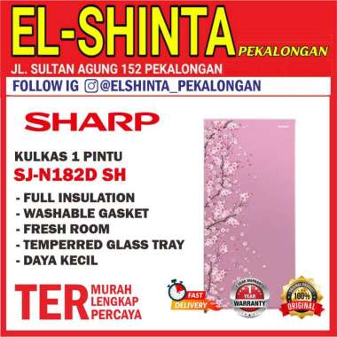 KULKAS 1PINTU SHARP SJ-182