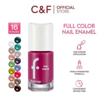 Flormar Full Color Nail Enamel FC06 Go Nude
