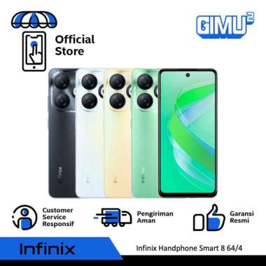 INFINIX HANDPHONE SMART 8 64/4 green