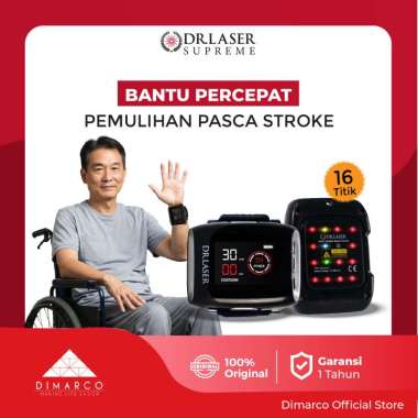 DR LASER SUPREME 16 TITIK Alat Terapi Kesehatan Stroke Terapi Hipertensi Terapi Diabetes Jam Tangan 