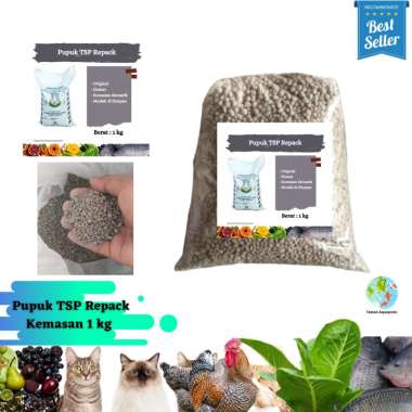 Pupuk TSP Kemasan Repack Pupuk Tsp Fethipos Pak Tani